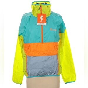NWT Cotopaxi Teca Windbreaker Half Zip Colorful Pullover Jacket Size XS